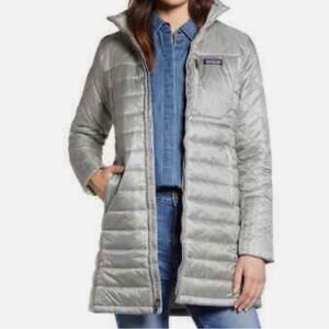 Silver Patagonia Radalie Parka Size Small
